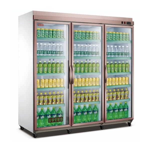 Upright Split Fridge Freezer Frost free Commercial Refrigerator Freezer 3C